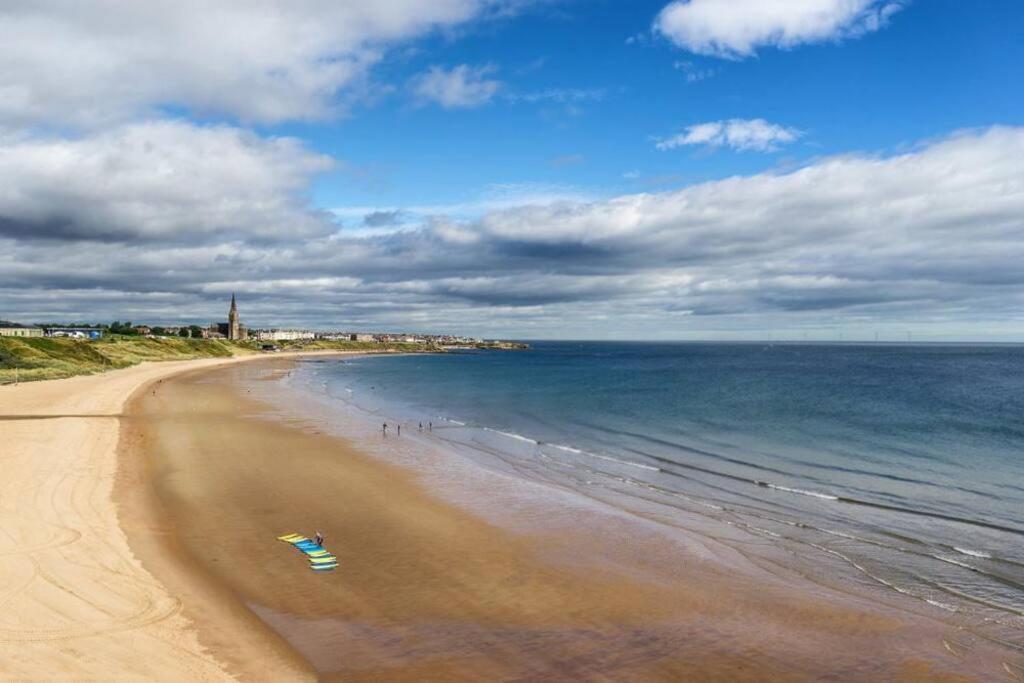 Hightide Seaside Apartment With Beach & Spanish City Views Whitley Bay Buitenkant foto