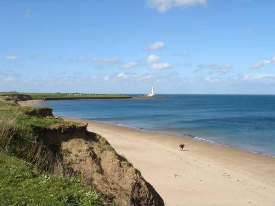 Hightide Seaside Apartment With Beach & Spanish City Views Whitley Bay Buitenkant foto