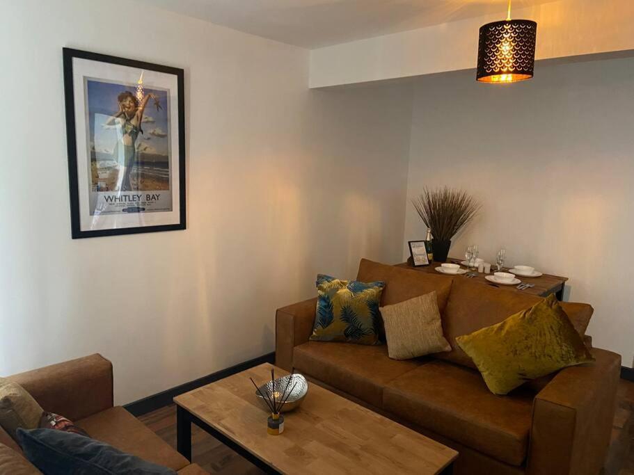 Hightide Seaside Apartment With Beach & Spanish City Views Whitley Bay Buitenkant foto